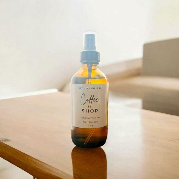 Coffee Shop Room + Linen Spray