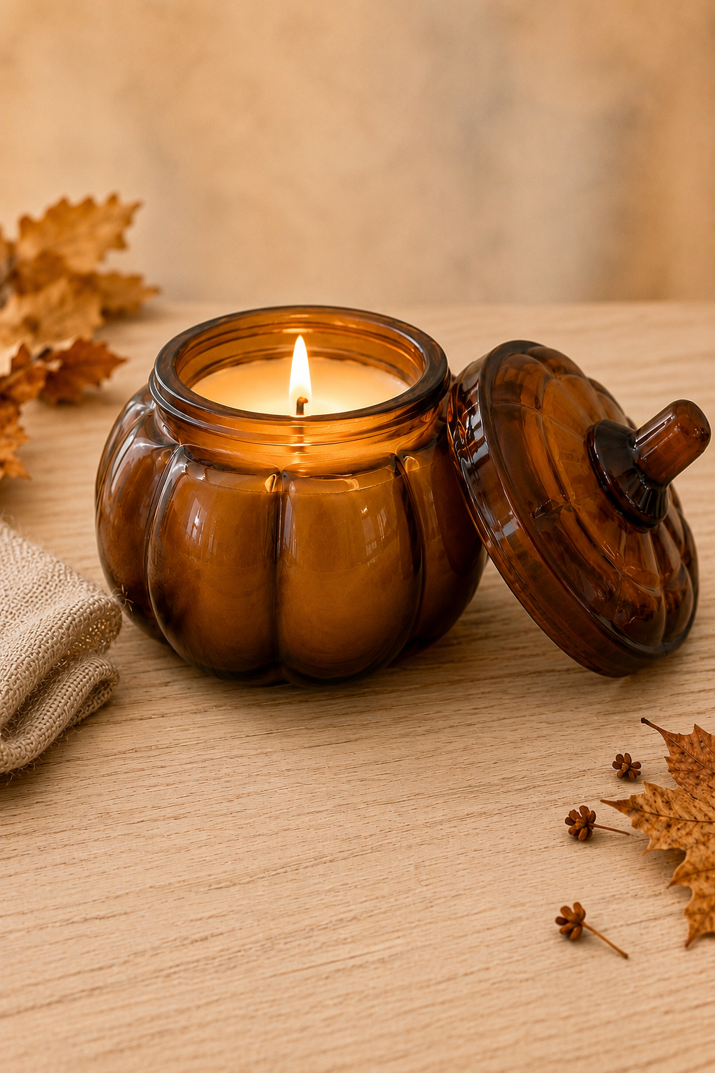 Mini Pumpkin Candle (Single)