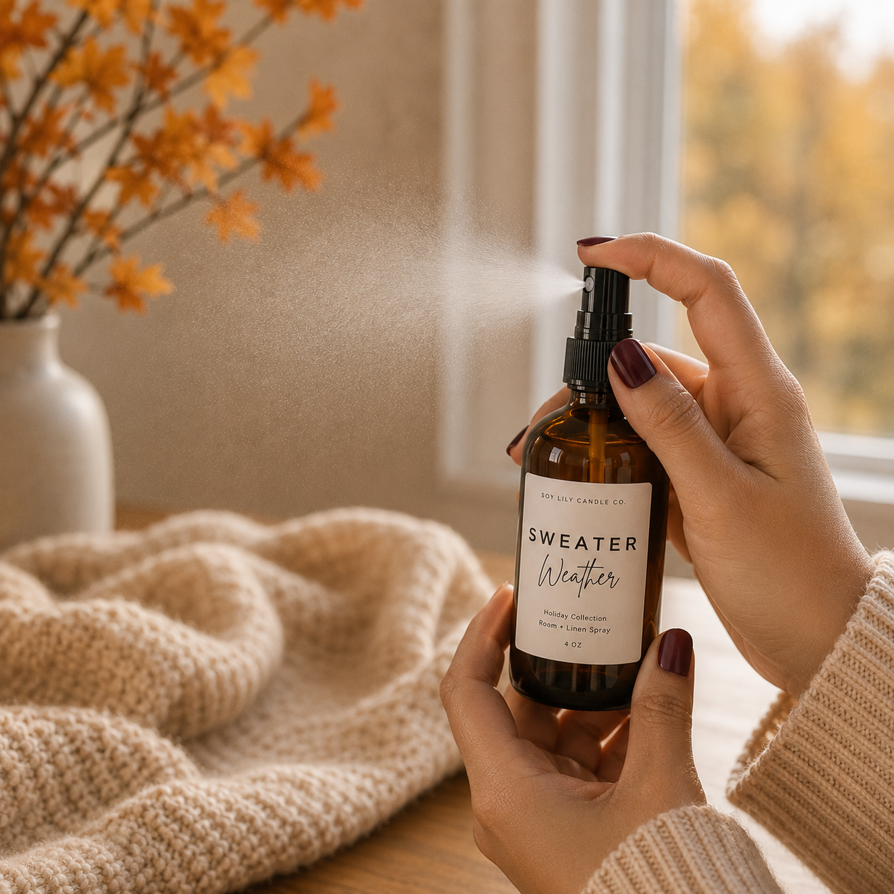 Sweater Weather Room + Linen Spray